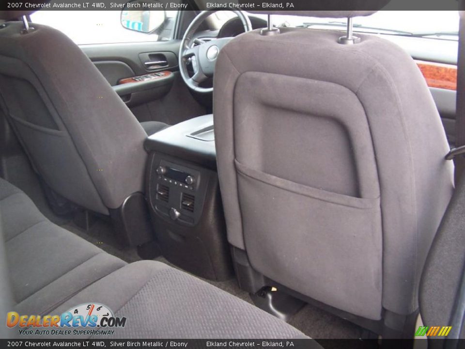 2007 Chevrolet Avalanche LT 4WD Silver Birch Metallic / Ebony Photo #21