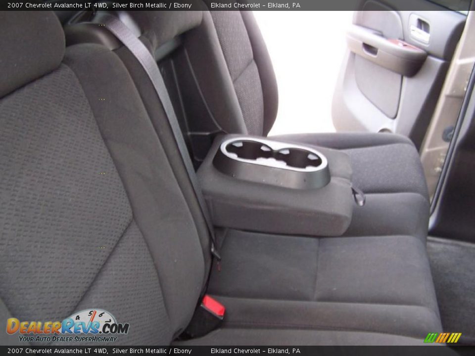 2007 Chevrolet Avalanche LT 4WD Silver Birch Metallic / Ebony Photo #34