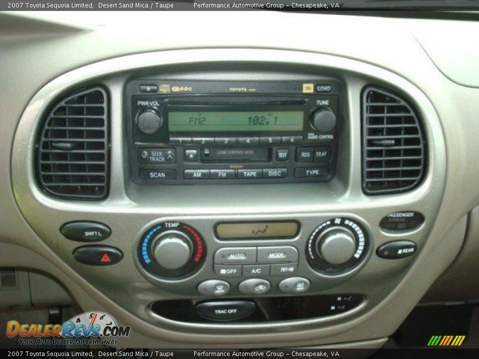 2007 Toyota Sequoia Limited Desert Sand Mica / Taupe Photo #24