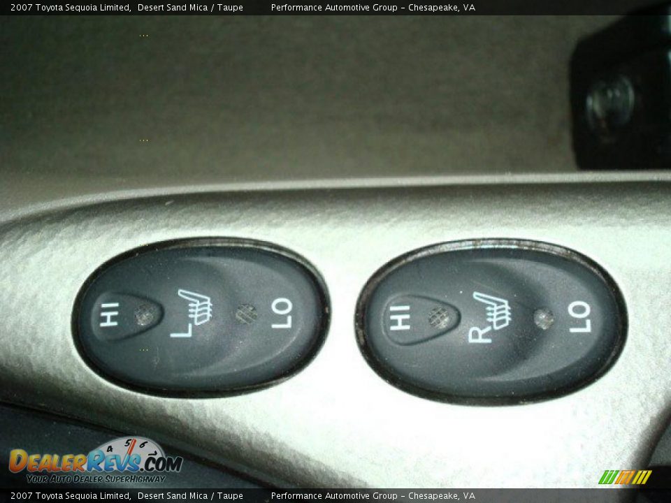 2007 Toyota Sequoia Limited Desert Sand Mica / Taupe Photo #25