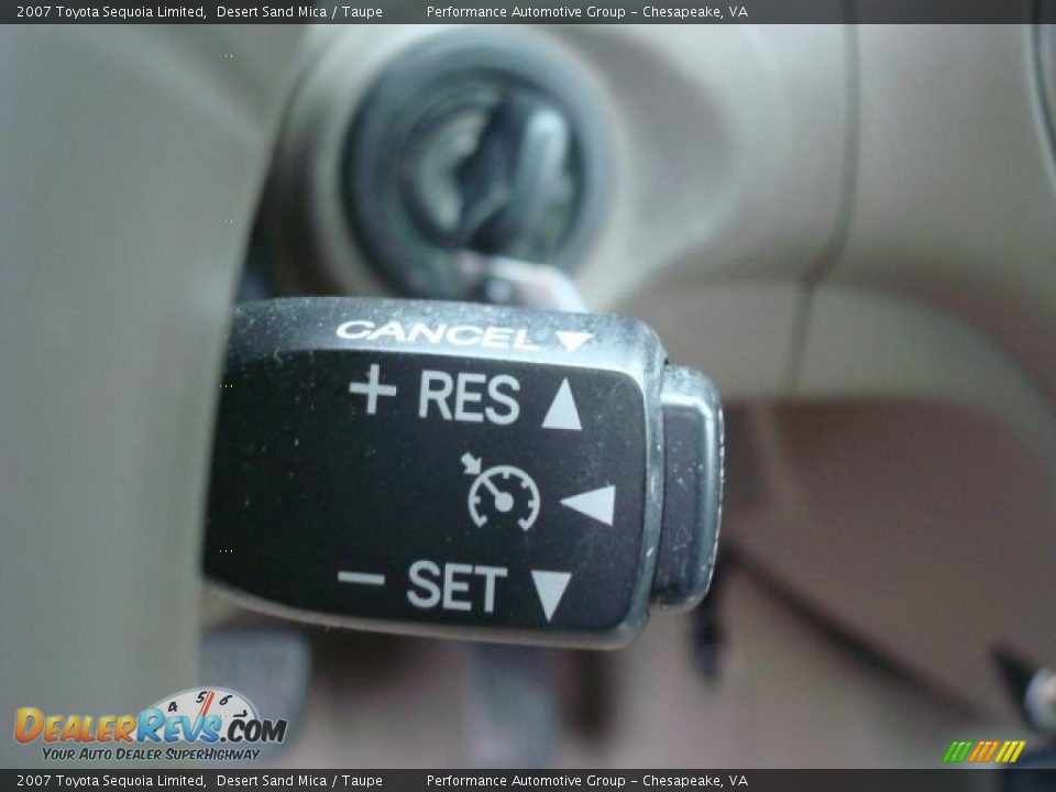 2007 Toyota Sequoia Limited Desert Sand Mica / Taupe Photo #29