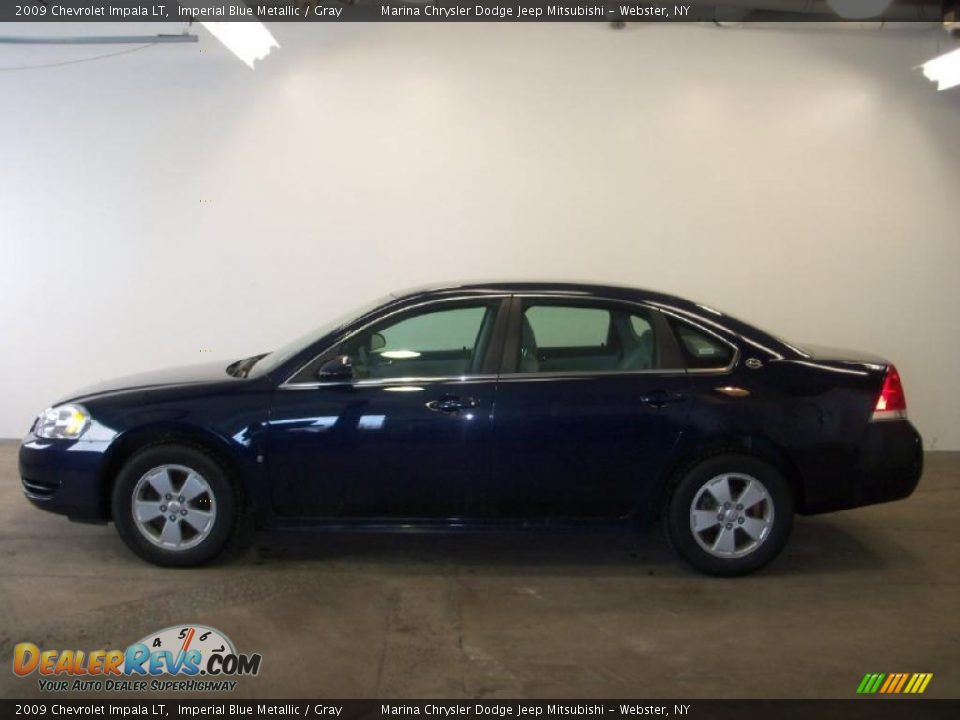 2009 Chevrolet Impala LT Imperial Blue Metallic / Gray Photo #6