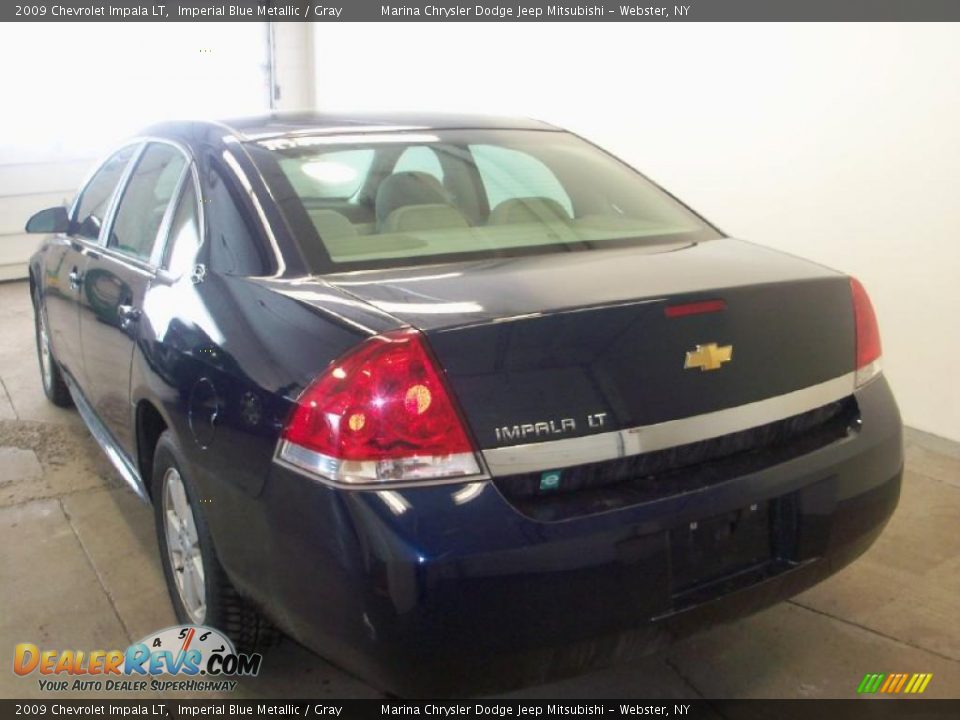 2009 Chevrolet Impala LT Imperial Blue Metallic / Gray Photo #7