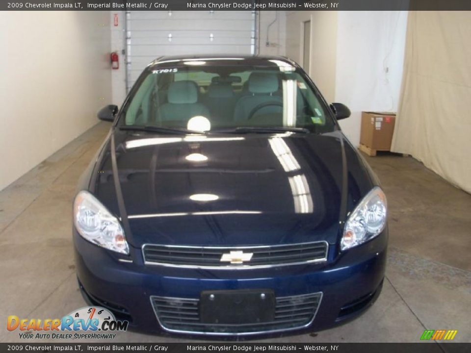 2009 Chevrolet Impala LT Imperial Blue Metallic / Gray Photo #11