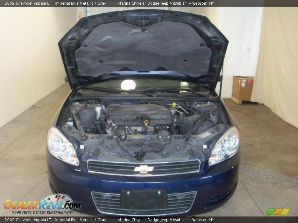 2009 Chevrolet Impala LT Imperial Blue Metallic / Gray Photo #12