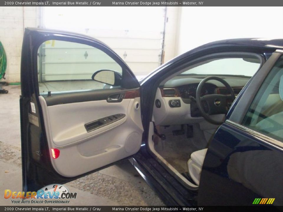2009 Chevrolet Impala LT Imperial Blue Metallic / Gray Photo #13