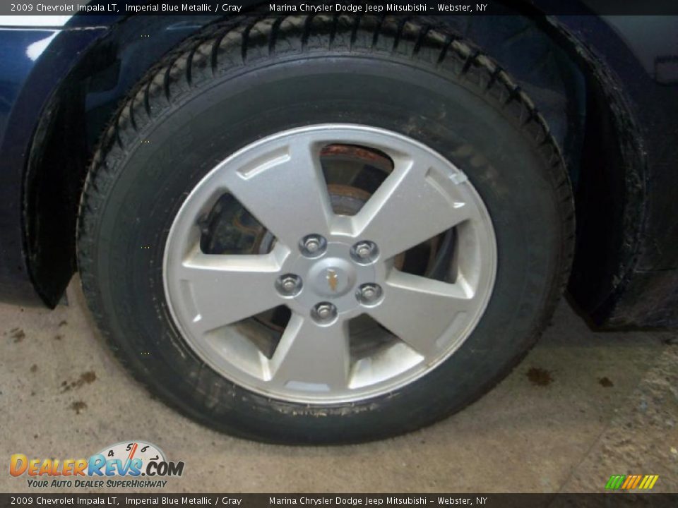 2009 Chevrolet Impala LT Imperial Blue Metallic / Gray Photo #20