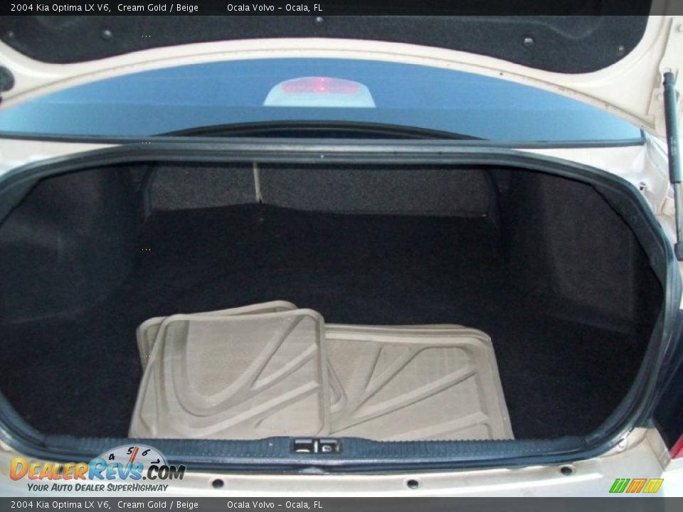 2004 Kia Optima LX V6 Cream Gold / Beige Photo #20