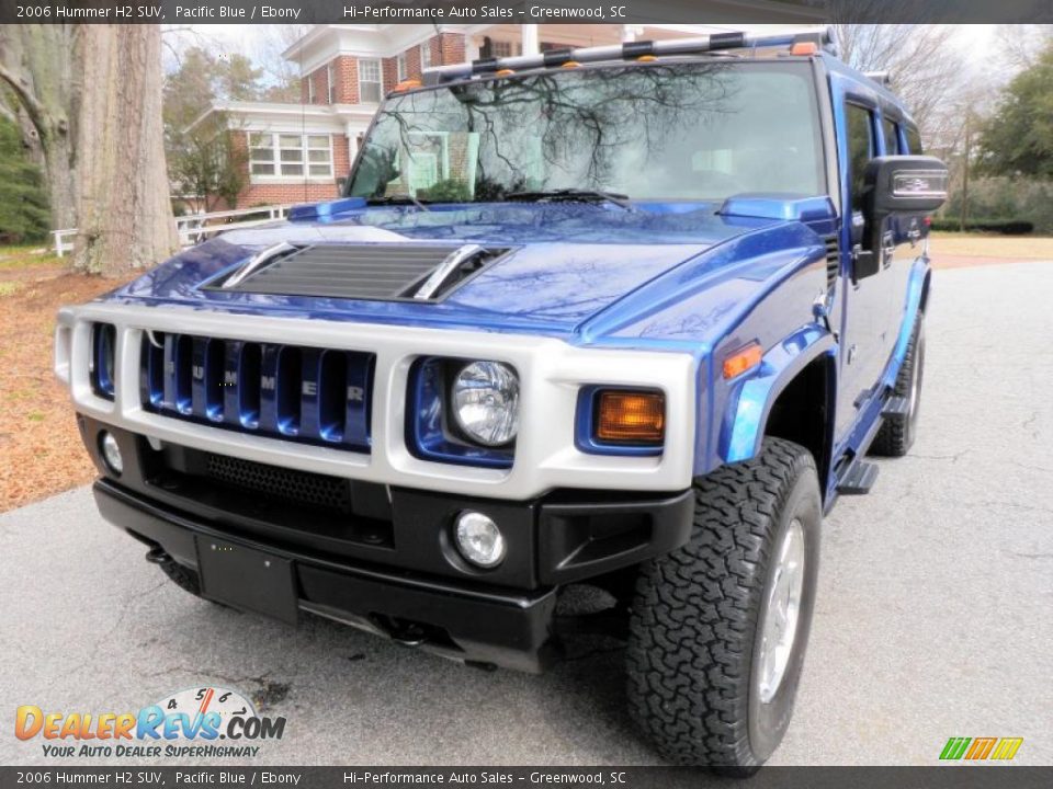 2006 Hummer H2 SUV Pacific Blue / Ebony Photo #1