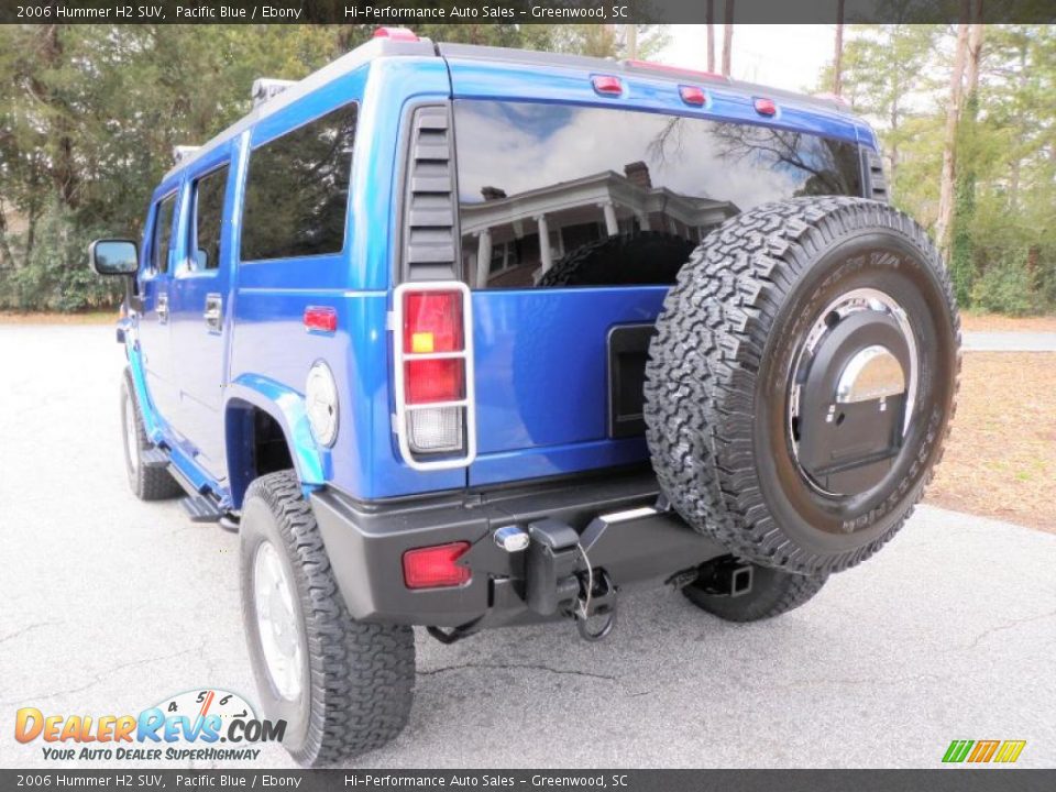 2006 Hummer H2 SUV Pacific Blue / Ebony Photo #5