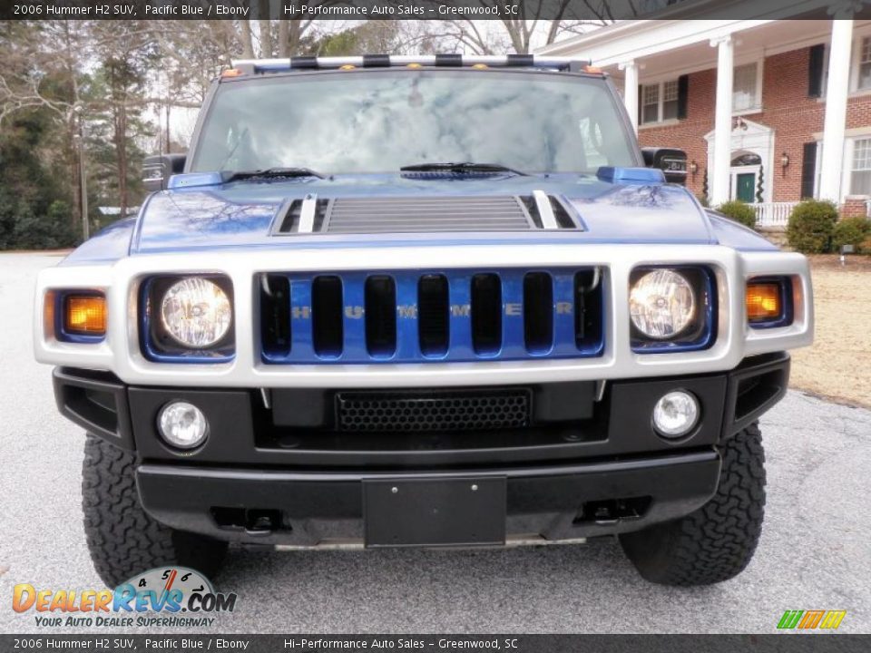 2006 Hummer H2 SUV Pacific Blue / Ebony Photo #12