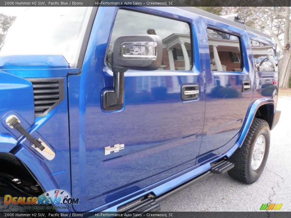 2006 Hummer H2 SUV Pacific Blue / Ebony Photo #18