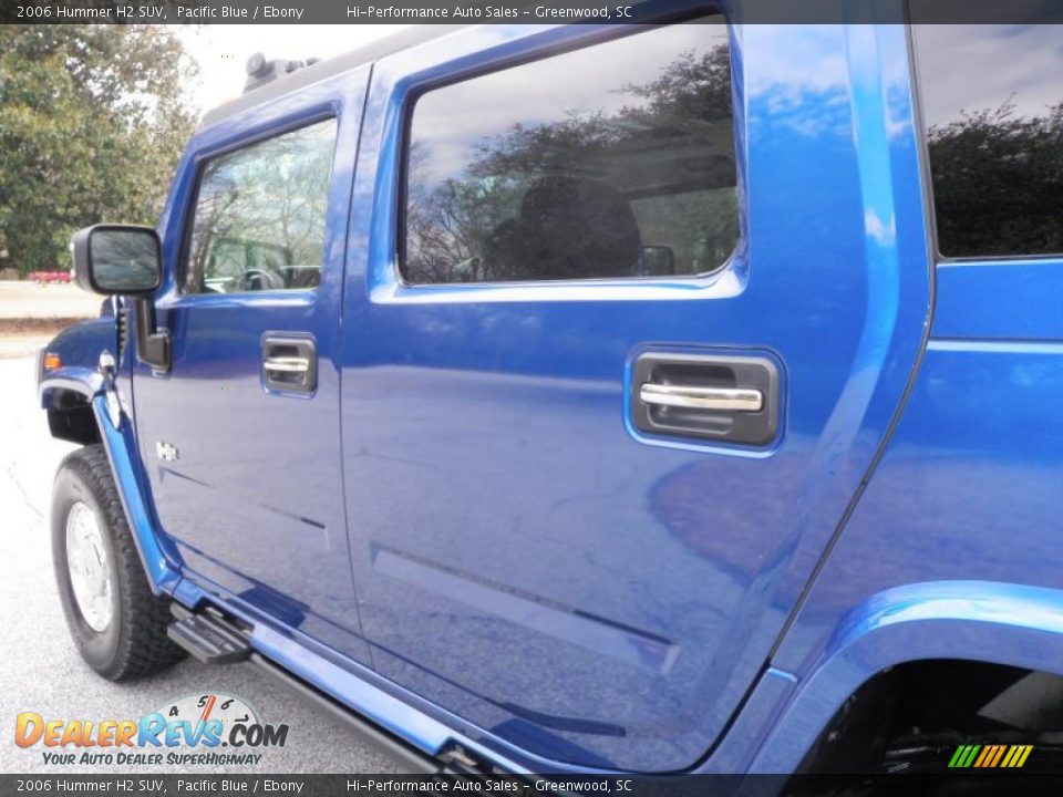 2006 Hummer H2 SUV Pacific Blue / Ebony Photo #19