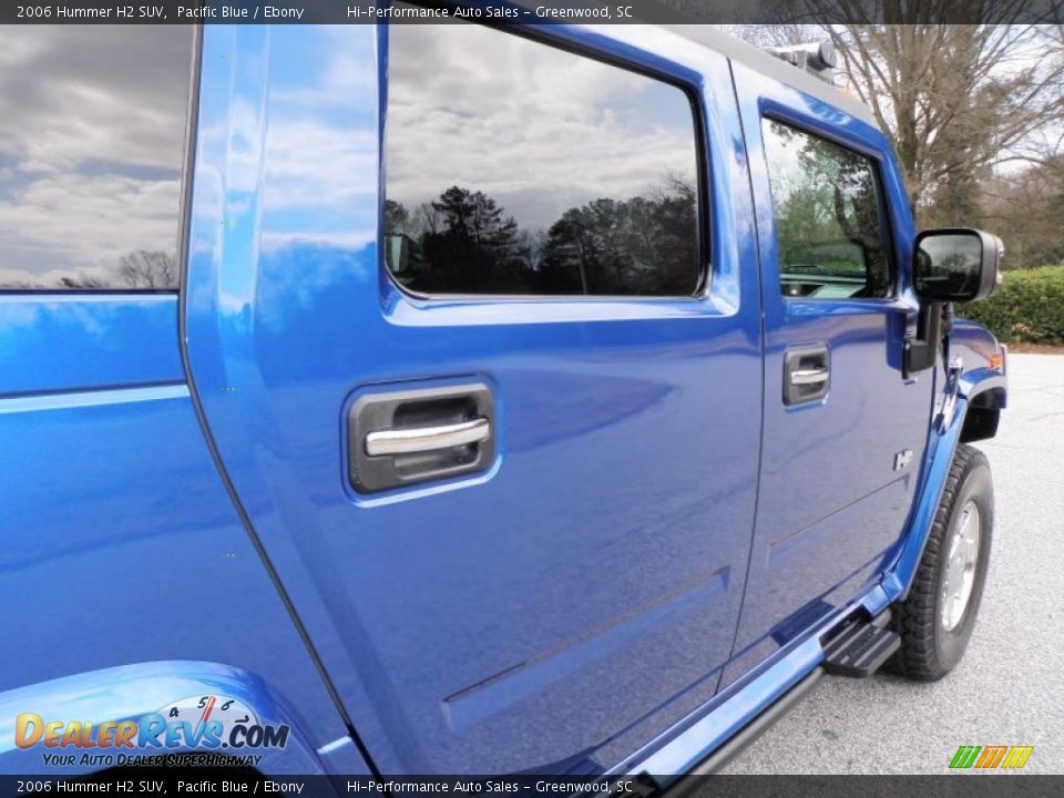 2006 Hummer H2 SUV Pacific Blue / Ebony Photo #20