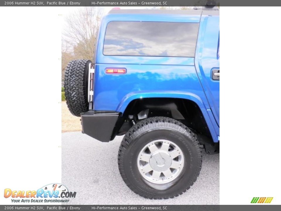 2006 Hummer H2 SUV Pacific Blue / Ebony Photo #21