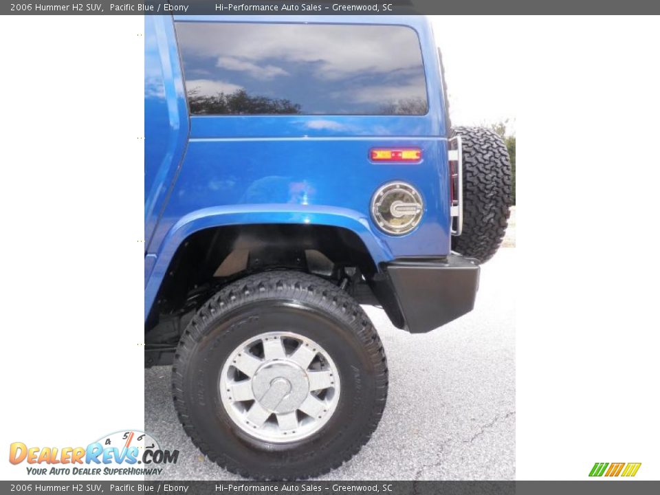 2006 Hummer H2 SUV Pacific Blue / Ebony Photo #22