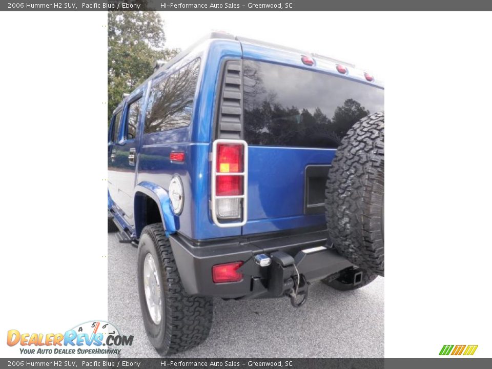2006 Hummer H2 SUV Pacific Blue / Ebony Photo #23