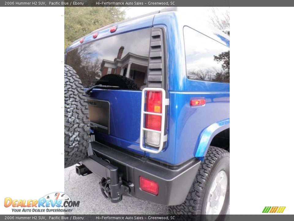 2006 Hummer H2 SUV Pacific Blue / Ebony Photo #24
