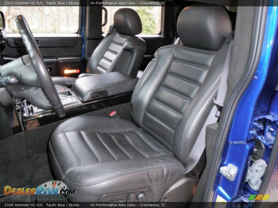 2006 Hummer H2 SUV Pacific Blue / Ebony Photo #30