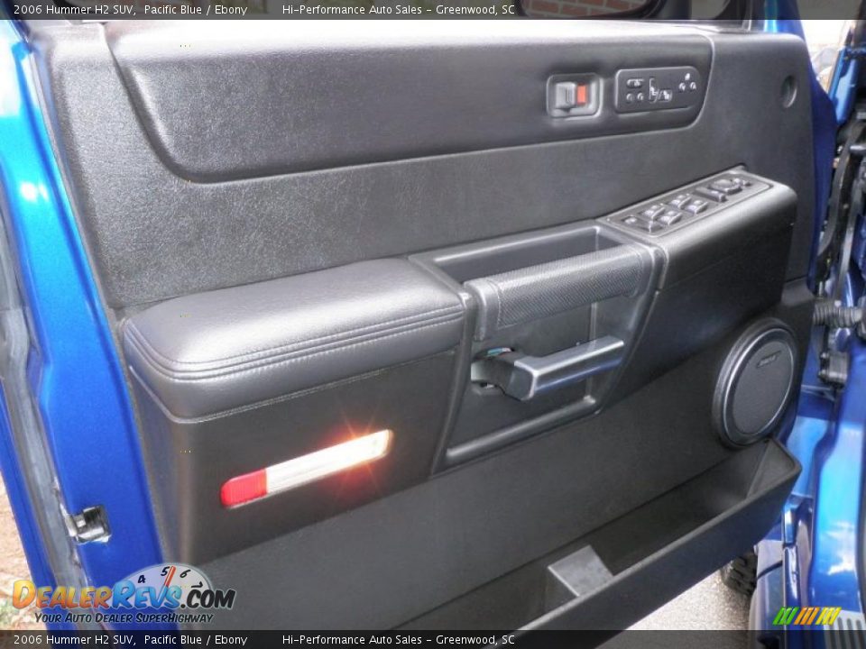 2006 Hummer H2 SUV Pacific Blue / Ebony Photo #31