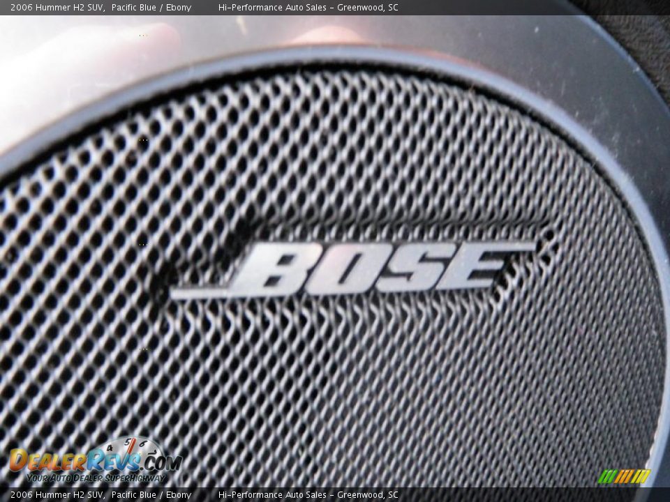 2006 Hummer H2 SUV Pacific Blue / Ebony Photo #35