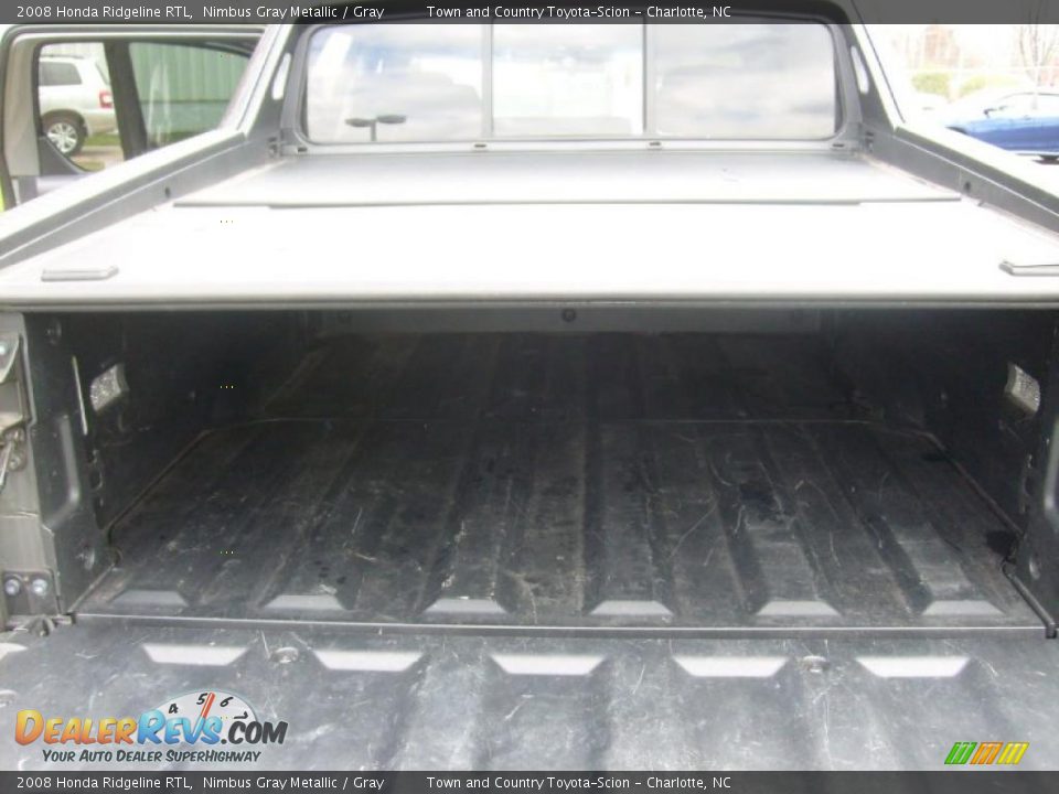 2008 Honda Ridgeline RTL Nimbus Gray Metallic / Gray Photo #26