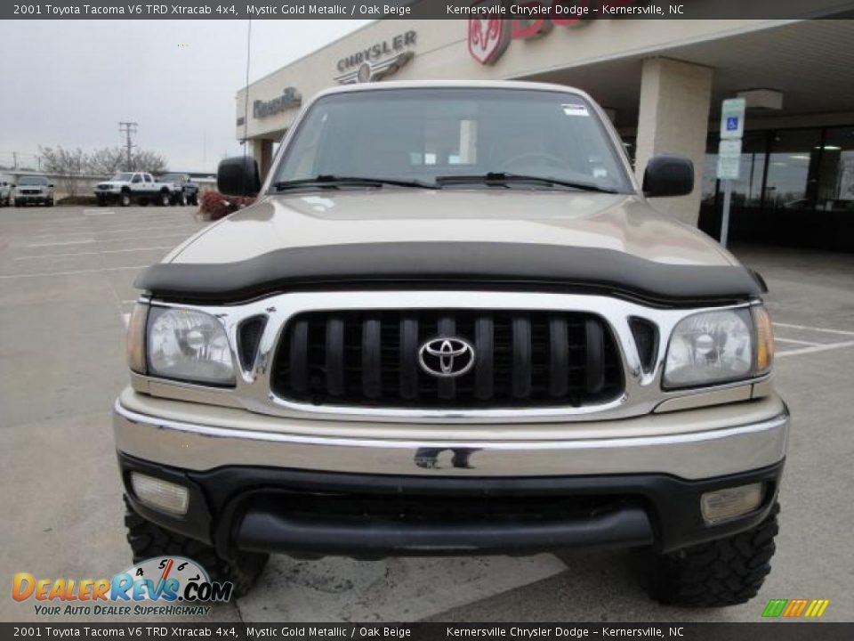 2001 Toyota Tacoma V6 TRD Xtracab 4x4 Mystic Gold Metallic / Oak Beige Photo #8