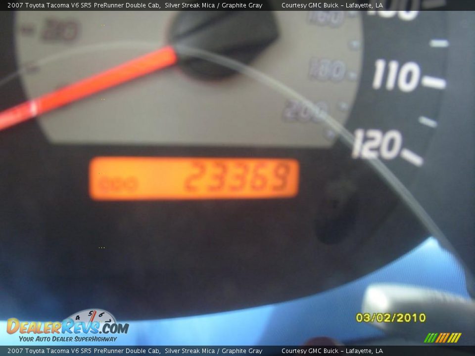 2007 Toyota Tacoma V6 SR5 PreRunner Double Cab Silver Streak Mica / Graphite Gray Photo #14