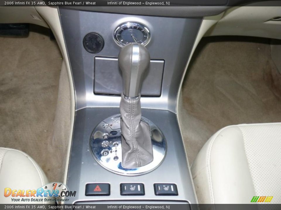 2006 Infiniti FX 35 AWD Sapphire Blue Pearl / Wheat Photo #19