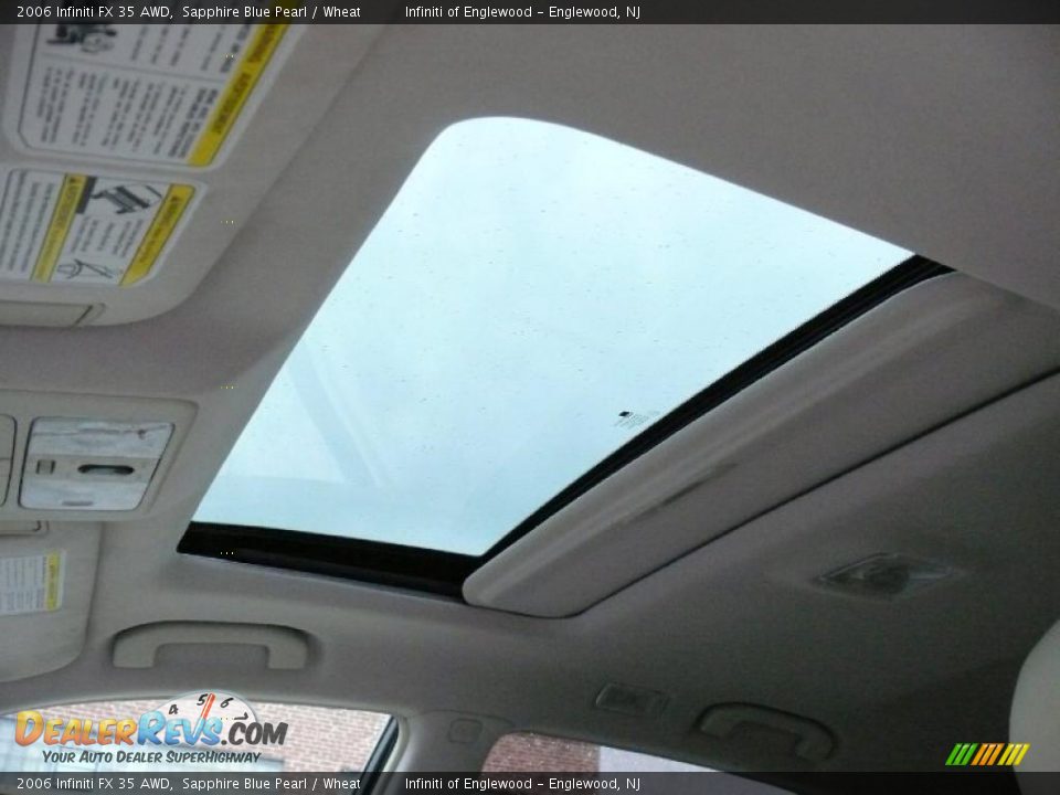 2006 Infiniti FX 35 AWD Sapphire Blue Pearl / Wheat Photo #20