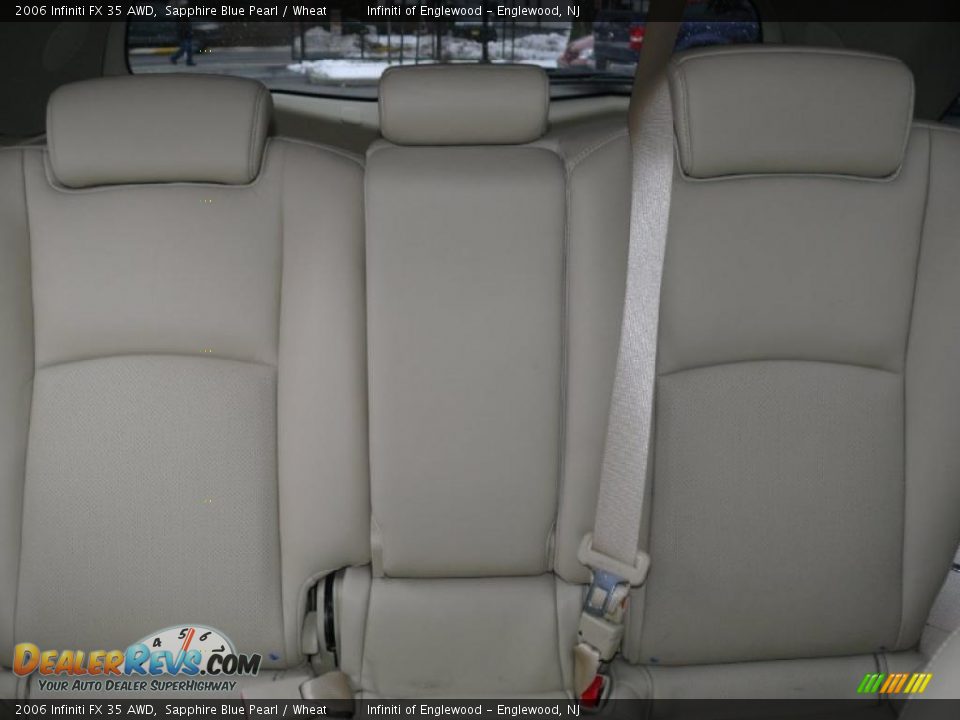 2006 Infiniti FX 35 AWD Sapphire Blue Pearl / Wheat Photo #25