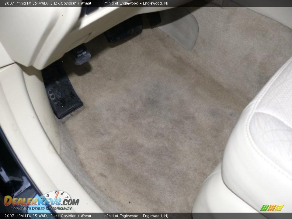 2007 Infiniti FX 35 AWD Black Obsidian / Wheat Photo #11