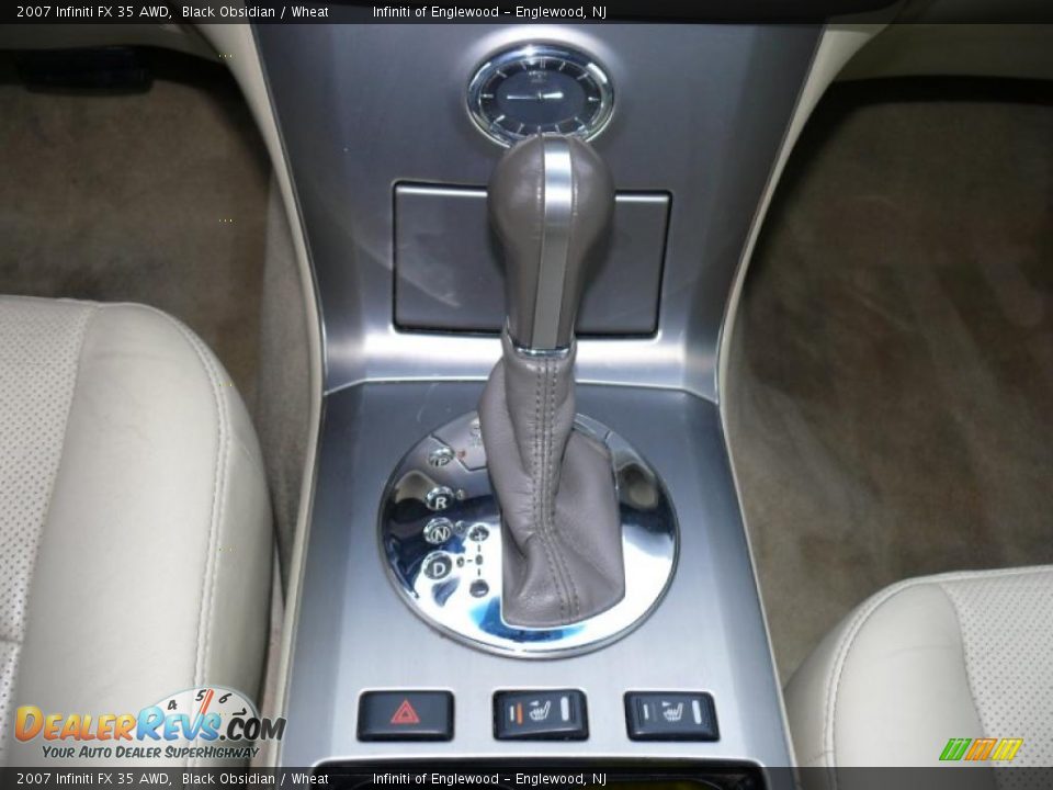 2007 Infiniti FX 35 AWD Black Obsidian / Wheat Photo #19