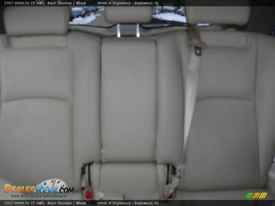 2007 Infiniti FX 35 AWD Black Obsidian / Wheat Photo #25