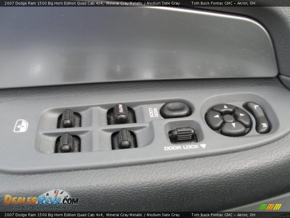 2007 Dodge Ram 1500 Big Horn Edition Quad Cab 4x4 Mineral Gray Metallic / Medium Slate Gray Photo #11