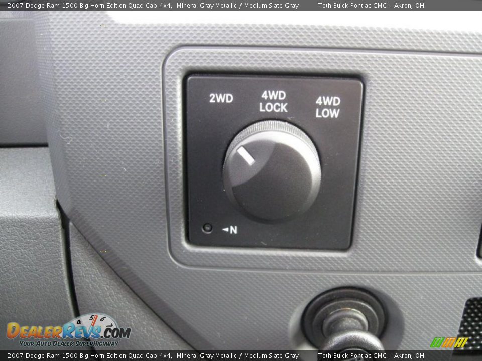 2007 Dodge Ram 1500 Big Horn Edition Quad Cab 4x4 Mineral Gray Metallic / Medium Slate Gray Photo #13