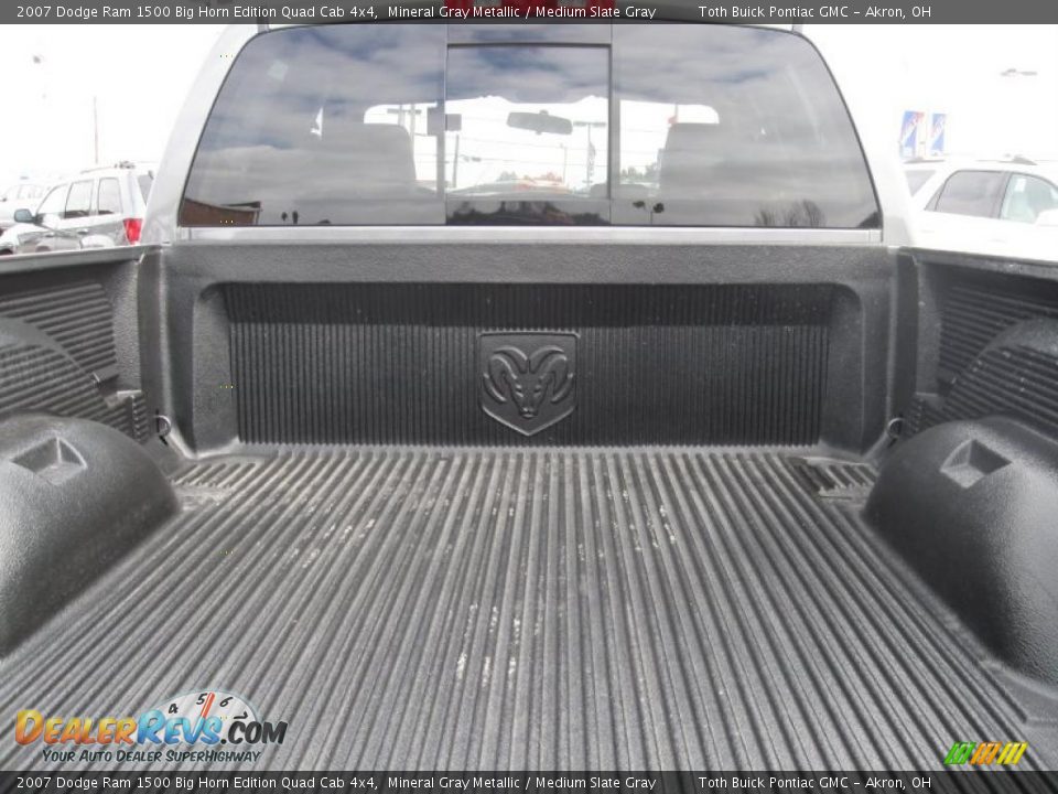 2007 Dodge Ram 1500 Big Horn Edition Quad Cab 4x4 Mineral Gray Metallic / Medium Slate Gray Photo #15