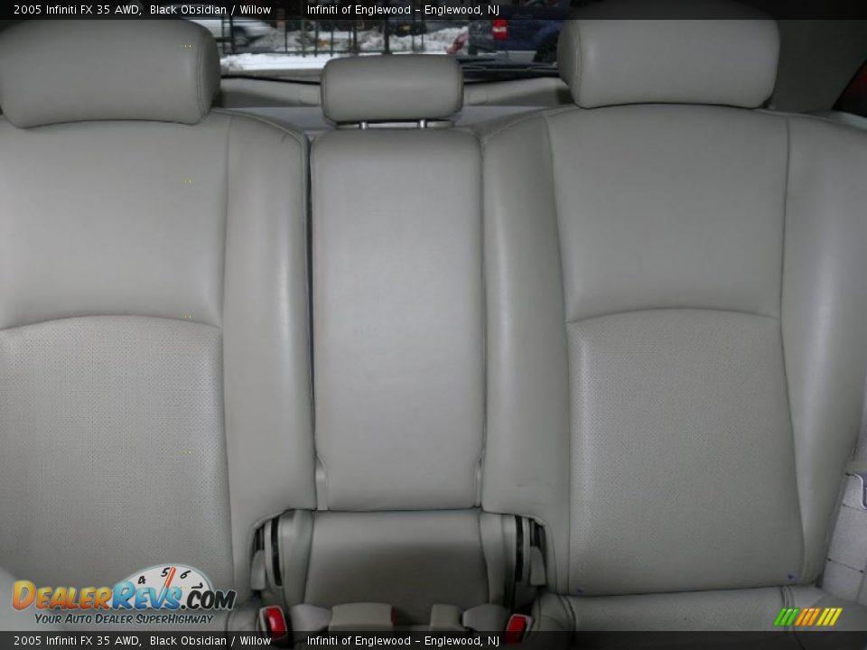 2005 Infiniti FX 35 AWD Black Obsidian / Willow Photo #25
