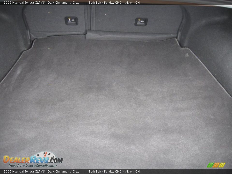 2006 Hyundai Sonata GLS V6 Dark Cinnamon / Gray Photo #17