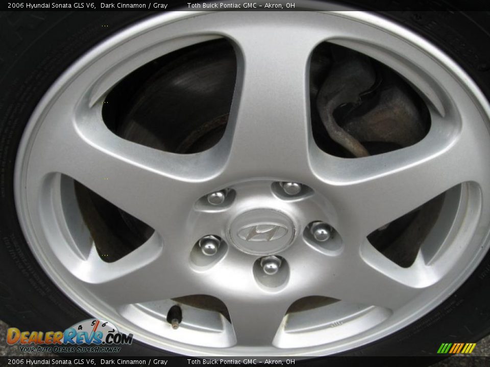 2006 Hyundai Sonata GLS V6 Dark Cinnamon / Gray Photo #21