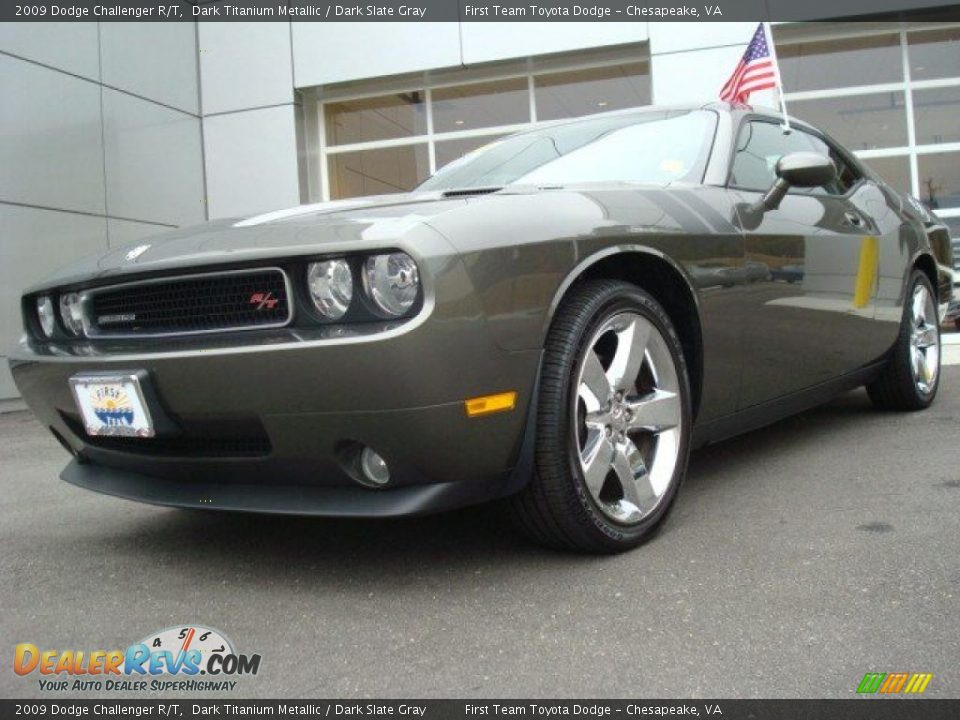 2009 Dodge Challenger R/T Dark Titanium Metallic / Dark Slate Gray Photo #1