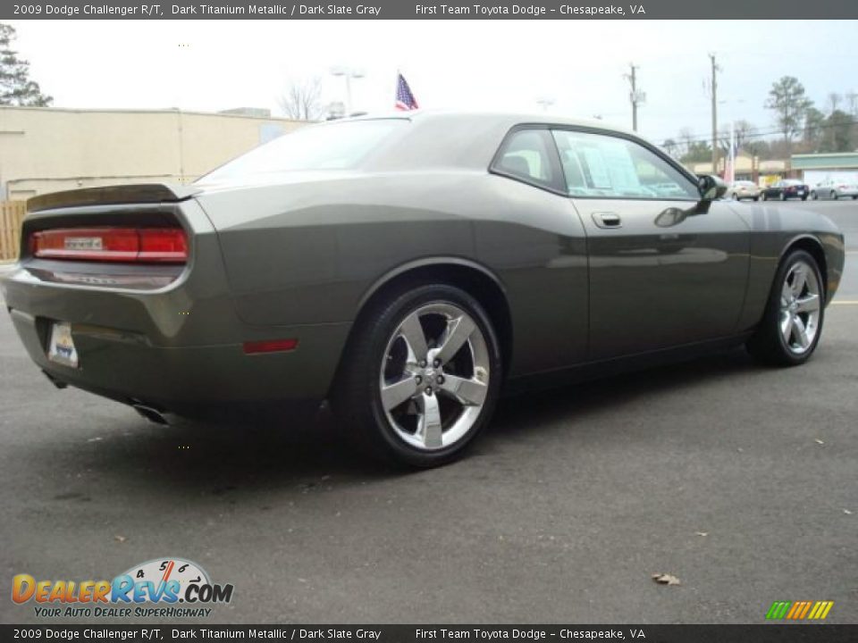 2009 Dodge Challenger R/T Dark Titanium Metallic / Dark Slate Gray Photo #6