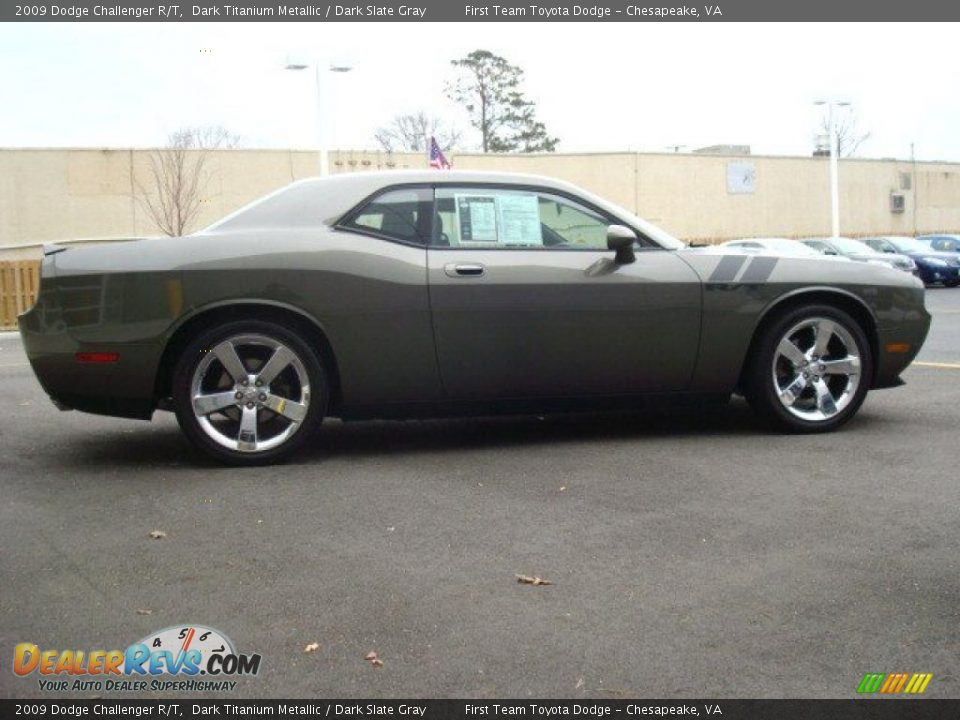 2009 Dodge Challenger R/T Dark Titanium Metallic / Dark Slate Gray Photo #7