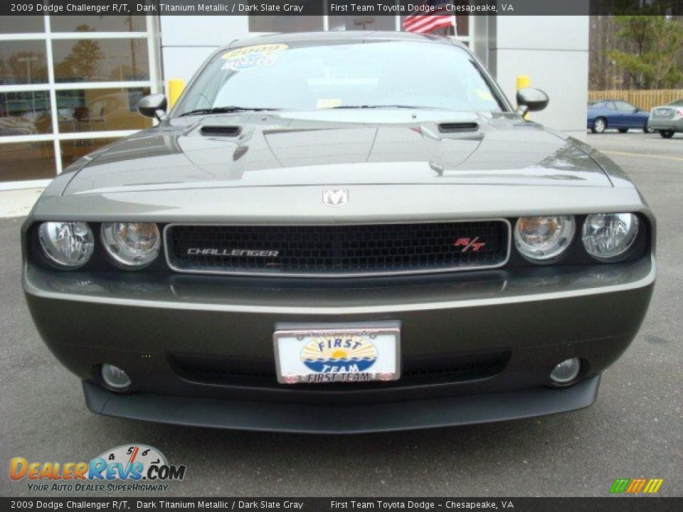 2009 Dodge Challenger R/T Dark Titanium Metallic / Dark Slate Gray Photo #9