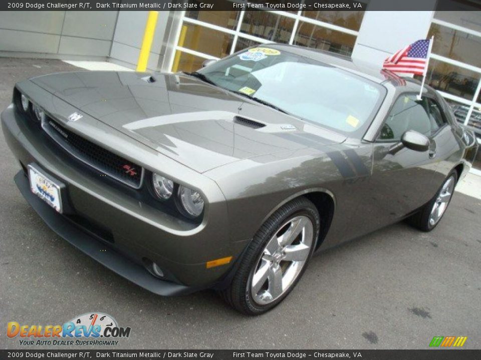 2009 Dodge Challenger R/T Dark Titanium Metallic / Dark Slate Gray Photo #10