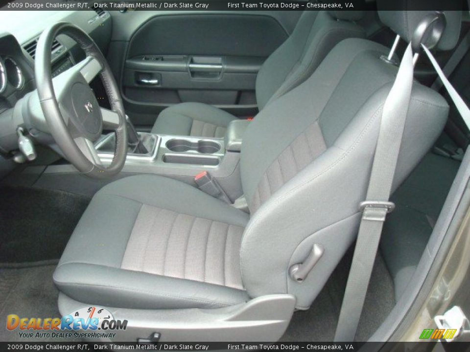 2009 Dodge Challenger R/T Dark Titanium Metallic / Dark Slate Gray Photo #11