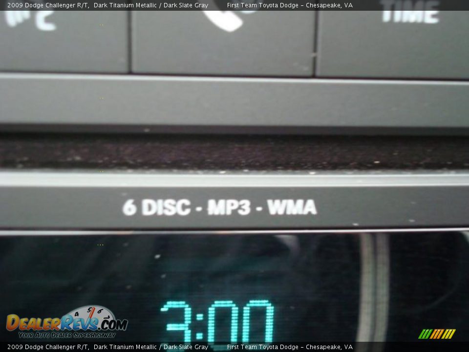 2009 Dodge Challenger R/T Dark Titanium Metallic / Dark Slate Gray Photo #16