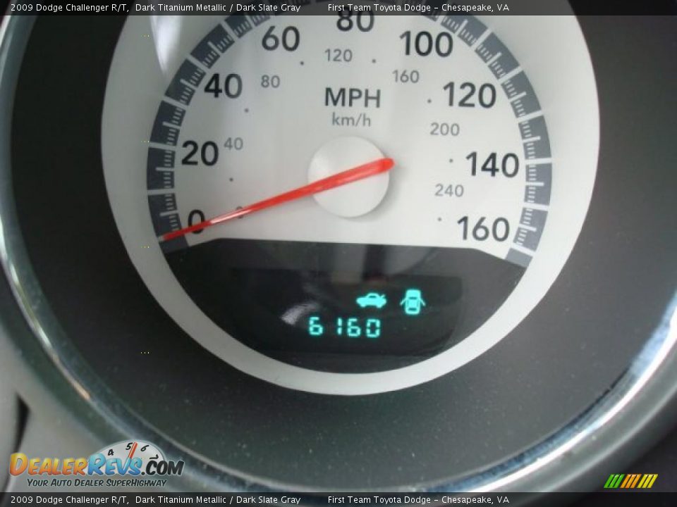 2009 Dodge Challenger R/T Dark Titanium Metallic / Dark Slate Gray Photo #17