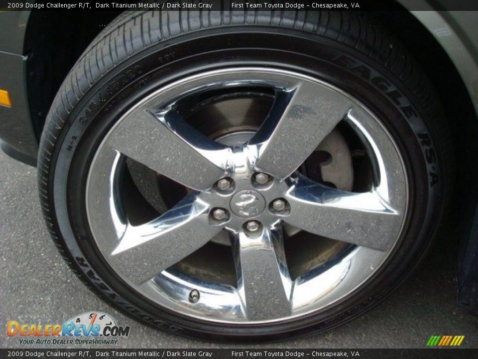 2009 Dodge Challenger R/T Dark Titanium Metallic / Dark Slate Gray Photo #22