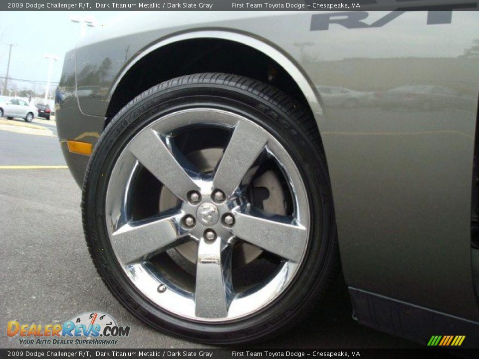 2009 Dodge Challenger R/T Dark Titanium Metallic / Dark Slate Gray Photo #24